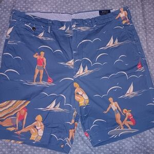 Ralph Lauren Art Deco Chino Shorts